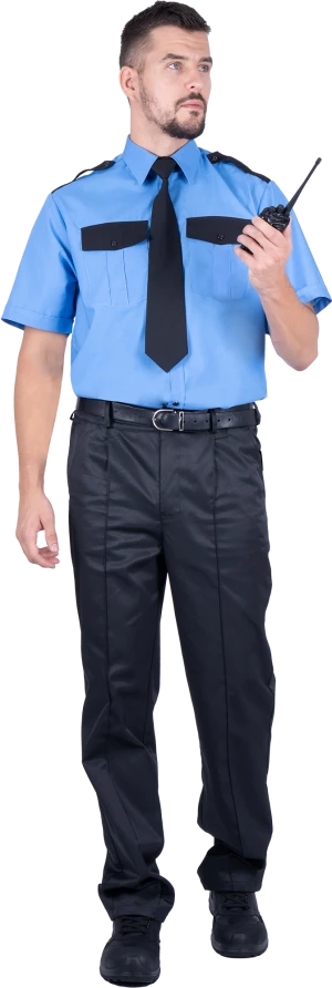 Сорочка ОХРАННИКА мужская с коротким рукавом Сор 001