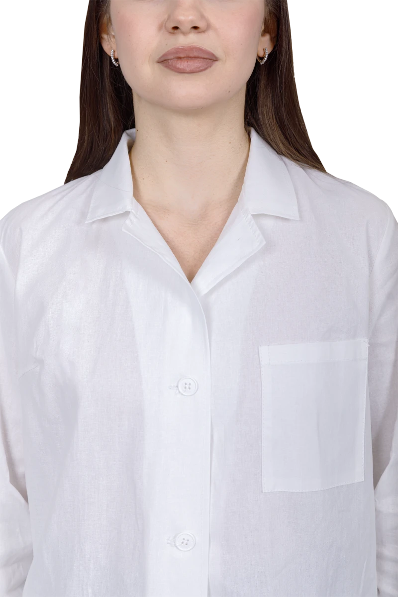 Халат БЯЗЬ женский от ОПЗ, белый Хал 002