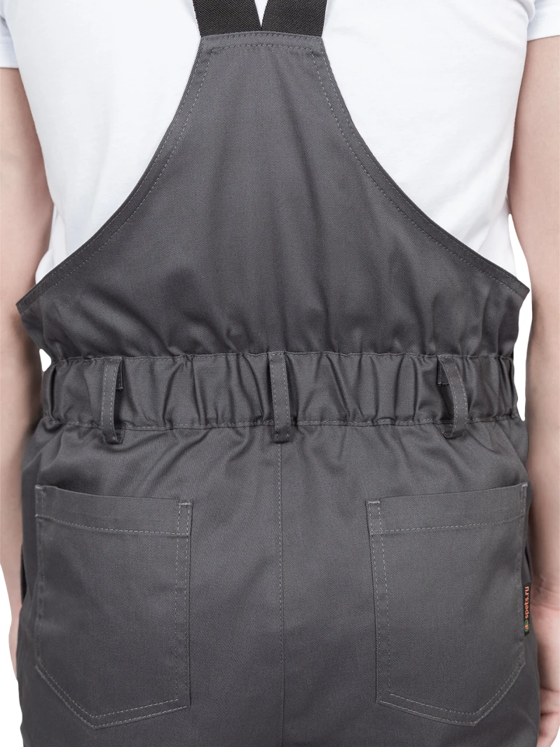 Костюм мужской ГРАНИТ НЕО от механических воздействий и ОПЗ (куртка, полукомбинезон), серый/черный Кос 460.1