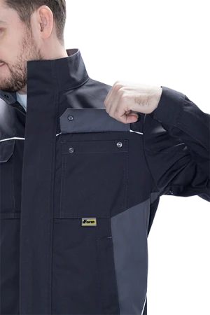 Куртка мужская GT от механических воздействий и ОПЗ, т.серый-серый