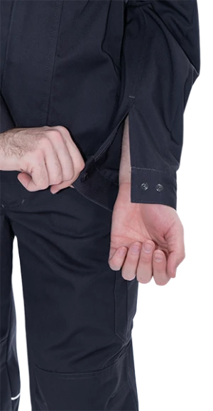 Куртка мужская GT от механических воздействий и ОПЗ, т.серый-серый