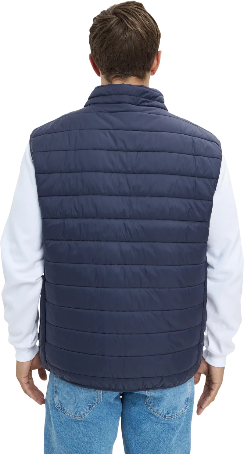 Жилет ДЕМИ стеганый, т/синий Жил 002