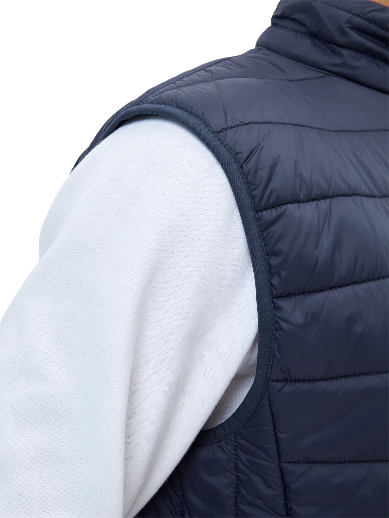 Жилет ДЕМИ стеганый, т/синий Жил 002