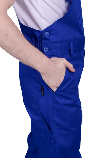 Полукомбинезон мужской СТРОНГ от механических воздействий и ОПЗ, цв. василек Пком 1603