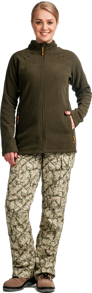 Куртка флисовая ЧУЛЬЧА, олива, женская Кур 911