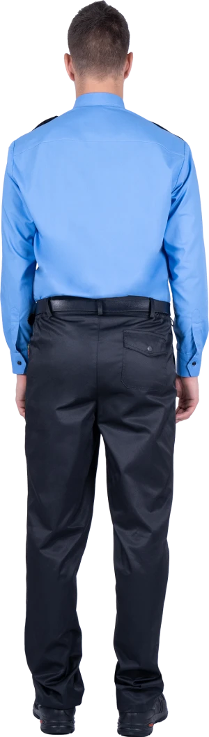 Сорочка ОХРАННИКА мужская с длинным рукавом Сор 002