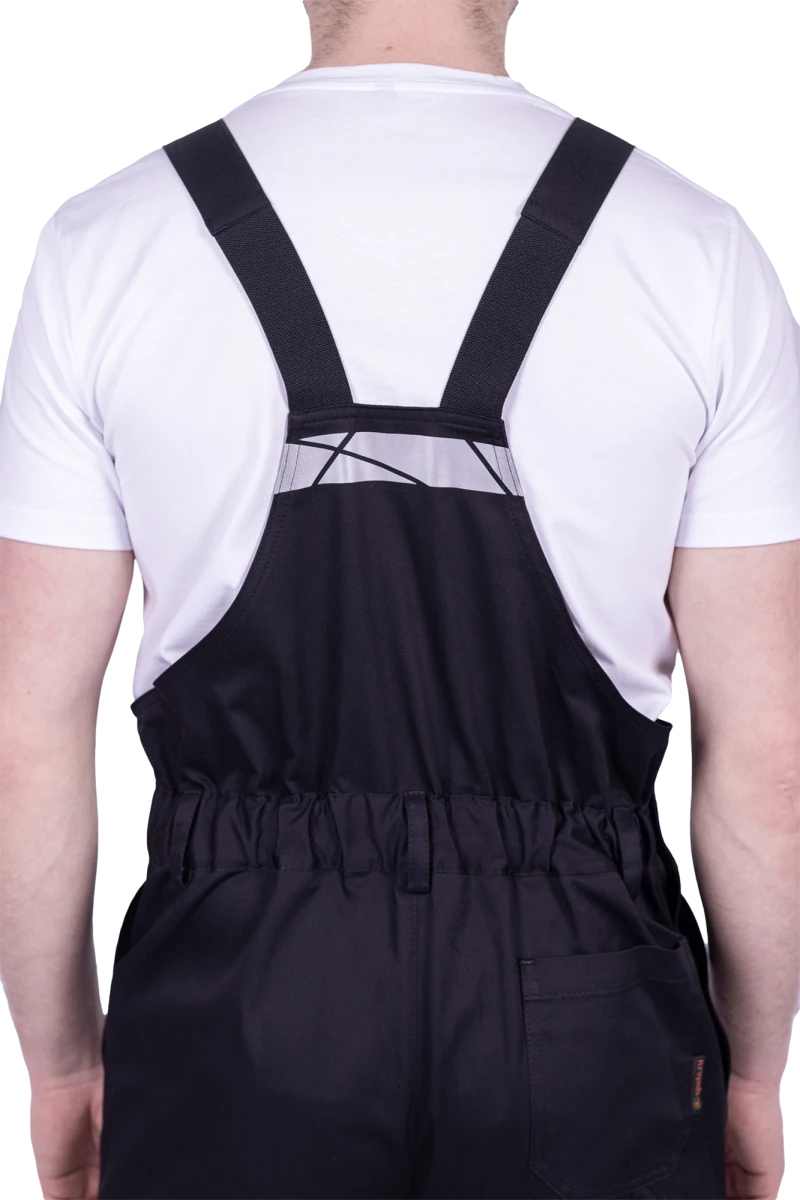 Полукомбинезон мужской СТРОНГ от механических воздействий и ОПЗ, цв. черный Пком 1607