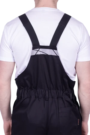 Полукомбинезон мужской СТРОНГ от механических воздействий и ОПЗ, цв. черный Пком 1607