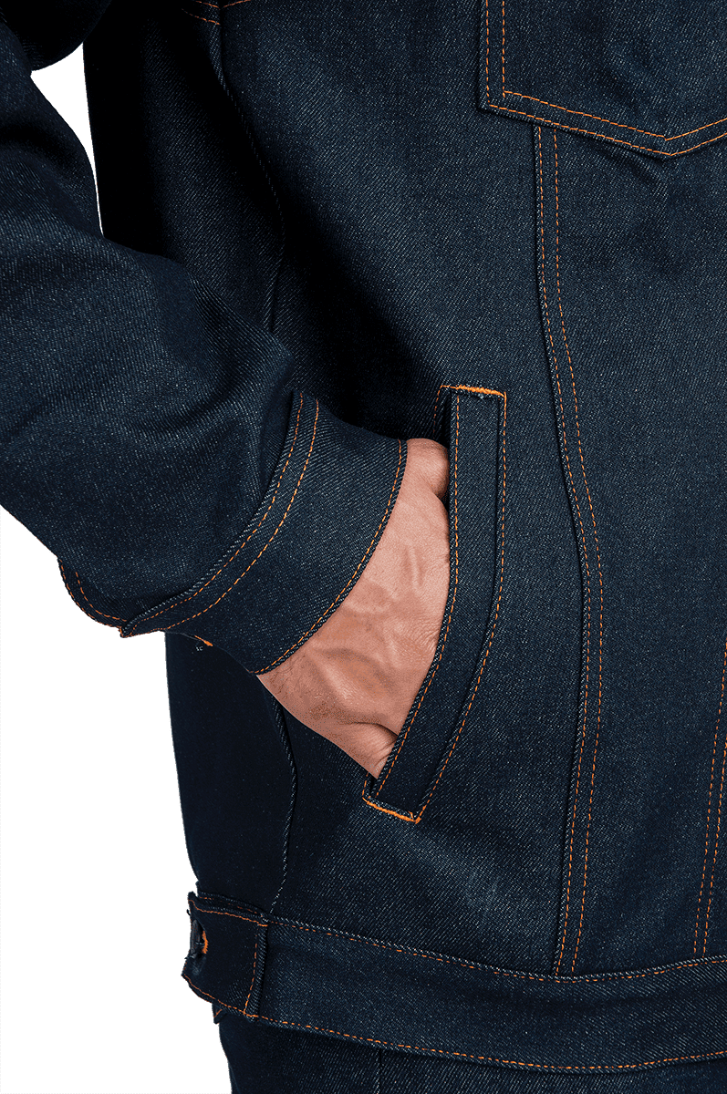 Костюм КОВБОЙ летний, джинсовый (Куртка+брюки) Кос 525