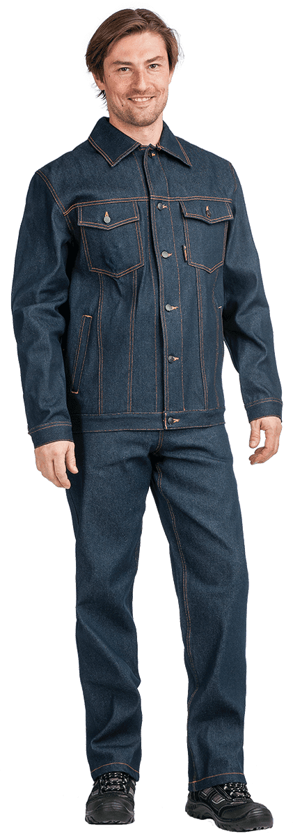 Костюм КОВБОЙ летний, джинсовый (Куртка+брюки) Кос 525